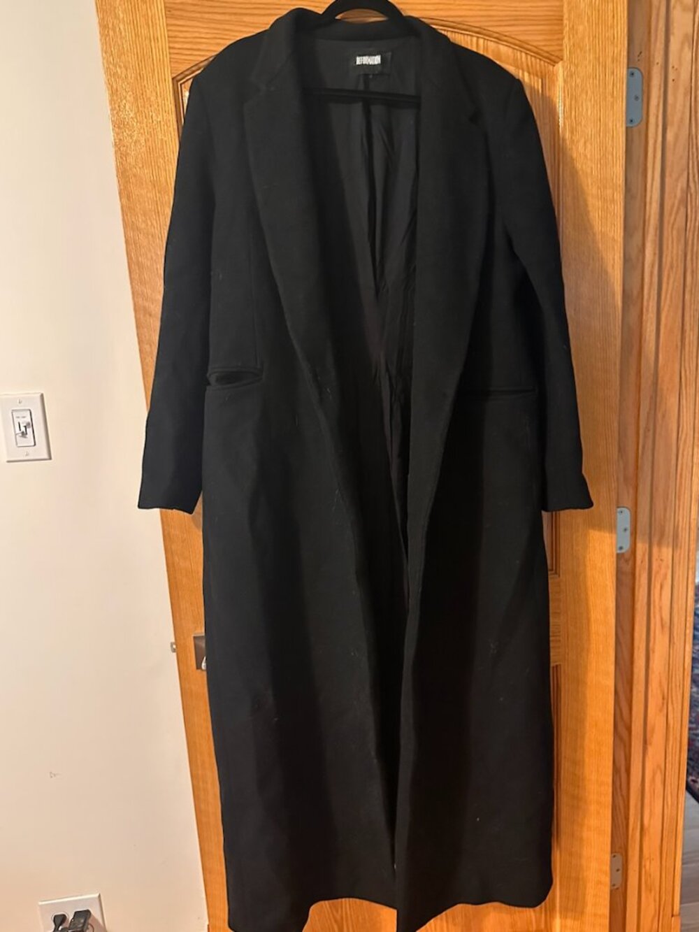 Reformation Wool Coat | Size XL | Worn Once | EUC